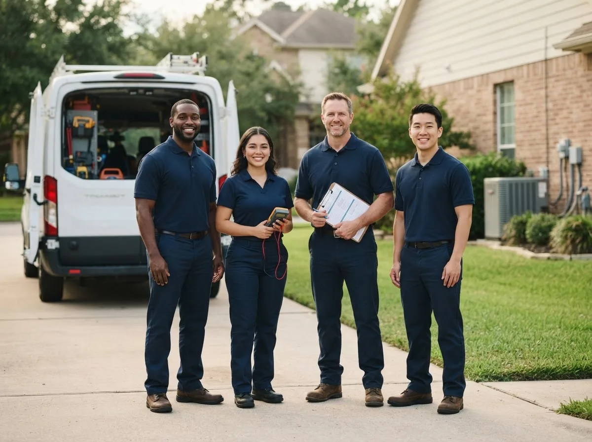 Certified HVAC technician near Huntsville, AR
